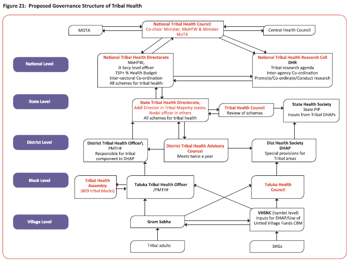 Proposed Governance Structure of Tribal Health
